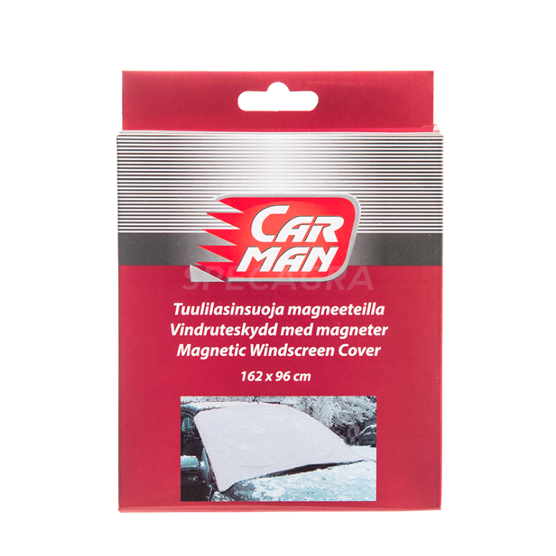 Uždanga automobilio langui nuo sniego 162x96cm su magnetais Uždanga automobilio langui nuo sniego 162x96cm su magnetais
