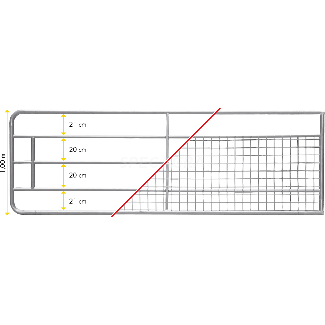 Vartai su tinklu 3x1m 451023 1