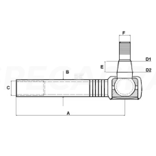 Vairo traukės antgalis SHP507KR