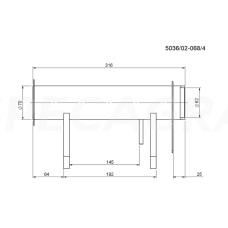 Vamzdis 5036/02-068/4