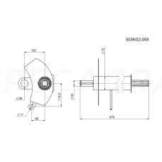 Vamzdis surinktas 5036/02-058