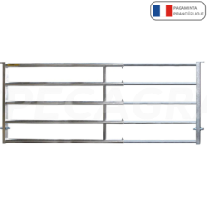 Teleskopiniai vartai 5/6m 5 vamzdžių 1151707-1151722