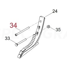 Varžtas DIN912 HORSCH M12x150-8.8 Zn 00371115