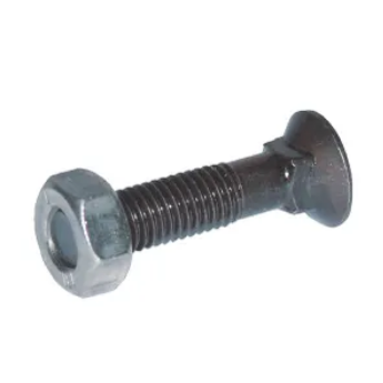 Varžtas M10x35 DIN608 8,8 su veržle Varžtas M10x35 DIN608 8,8 su veržle