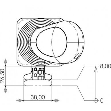 Vairalazdė be jungt. IMCL60200B 1 Vairalazdė be jungt. IMCL60200B 1