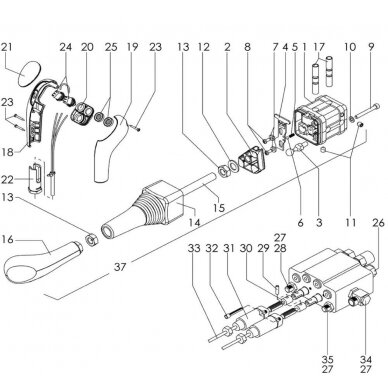 Vairalazdės korpusas 1433930 2 Vairalazdės korpusas 1433930 2