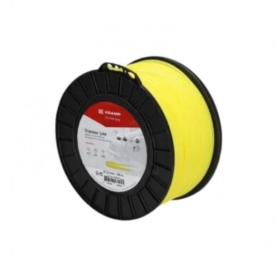 Valas trimerio geltonas apvalus NL30169RKR 3mm 169m Valas trimerio geltonas apvalus NL30169RKR 3mm 169m