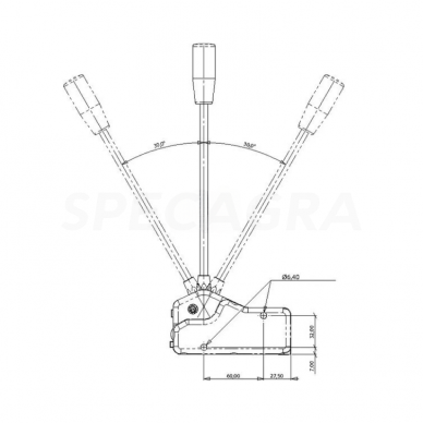 Valdymo svirtis IMSL3440 2