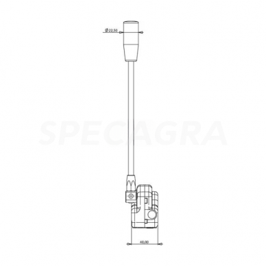 Valdymo svirtis IMSL3440 1