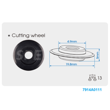 Vamzdžių pjovimo įrankis 3-35mm King Tony 3 Vamzdžių pjovimo įrankis 3-35mm King Tony 3