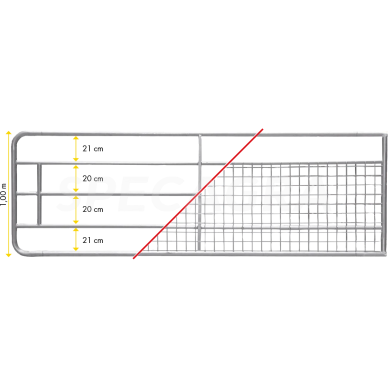 Vartai su tinklu 3x1m 451023 1 Vartai su tinklu 3x1m 451023 1