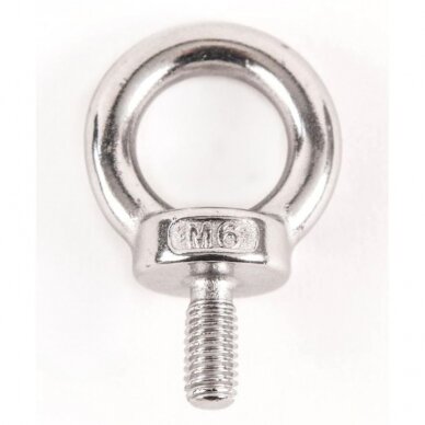 Varžtas kilpa 6mm DIN 580