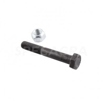 Varžtas su veržle šlaitinių žoliapjovių FERRI galvutėms 63-1280-1 Varžtas su veržle šlaitinių žoliapjovių FERRI galvutėms 63-1280-1