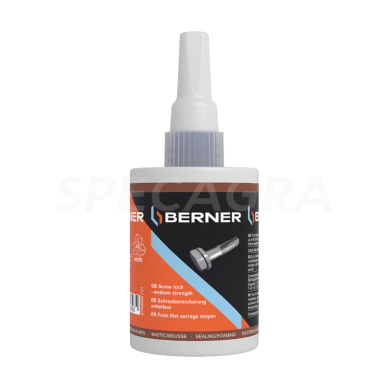 Varžtų fiksavimo klijai vidutinio stiprumo 60ml Berner Varžtų fiksavimo klijai vidutinio stiprumo 60ml Berner