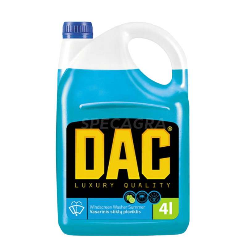 Vasarinis stiklų ploviklis 4L DAC