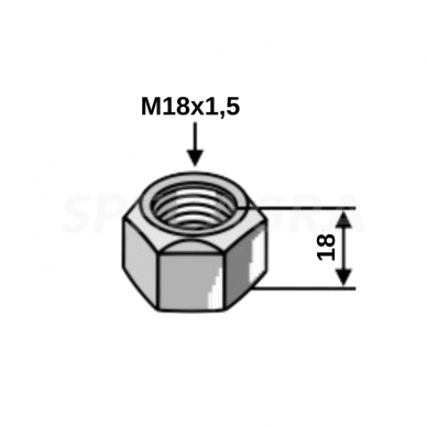Veržlė 63-BER-901 Veržlė 63-BER-901