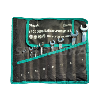 Veržliarakčių kombinuotų rinkinys(8vnt)(8-19) CL Veržliarakčių kombinuotų rinkinys(8vnt)(8-19) CL