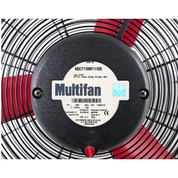 Ventiliatorius Multifan 71cm 230V 2,6A 1616032005 2 Ventiliatorius Multifan 71cm 230V 2,6A 1616032005 2