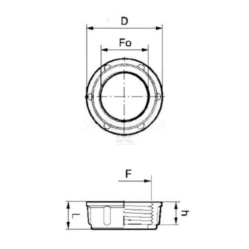 Veržlė 2002050/8040301 1 Veržlė 2002050/8040301 1