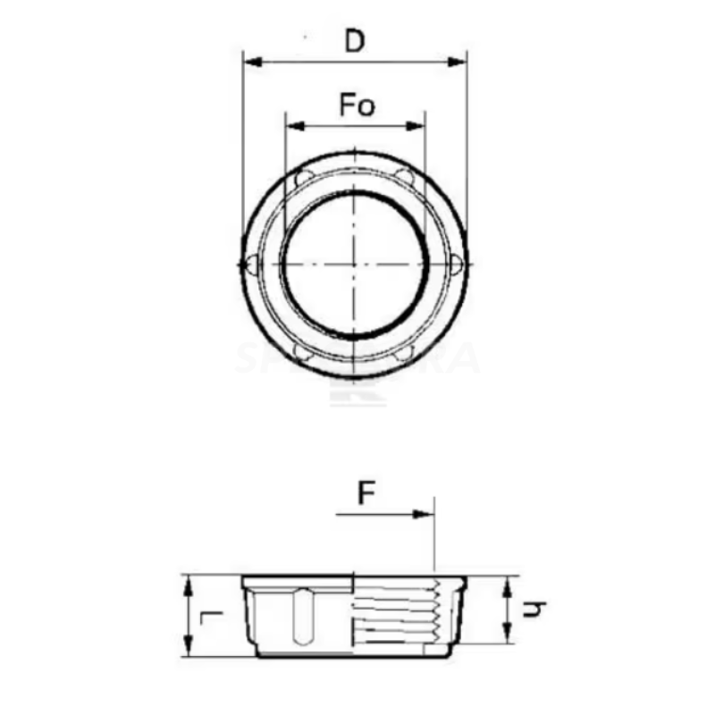 Veržlė 2002060/8040351 1 Veržlė 2002060/8040351 1