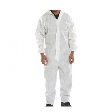 Vienkartinis kombinezonas Beeswift CE tipas 5/6 baltas L Vienkartinis kombinezonas Beeswift CE tipas 5/6 baltas L