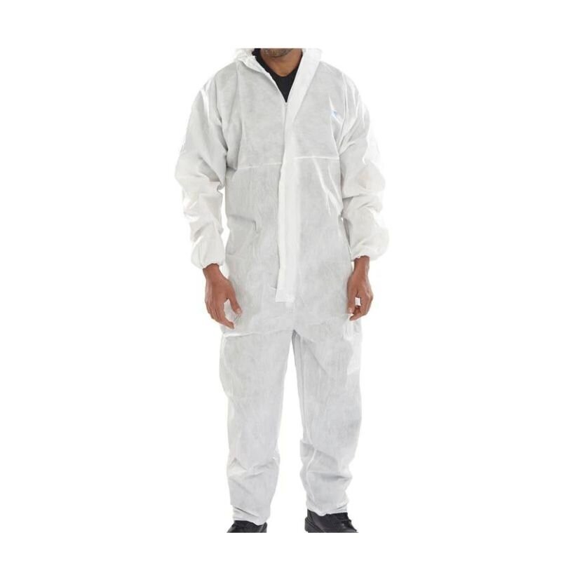 Vienkartinis kombinezonas Beeswift CE tipas 5/6 baltas L Vienkartinis kombinezonas Beeswift CE tipas 5/6 baltas L