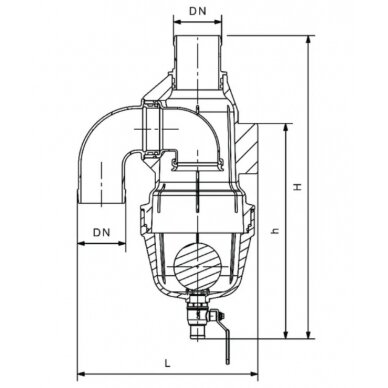 Vožtuvas antr.OCEAN RIV 332 80 0680026 1