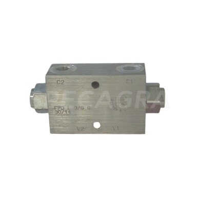 Vožtuvas HORSCH 00110312 dvigubas 180° 3/8 Vožtuvas HORSCH 00110312 dvigubas 180° 3/8