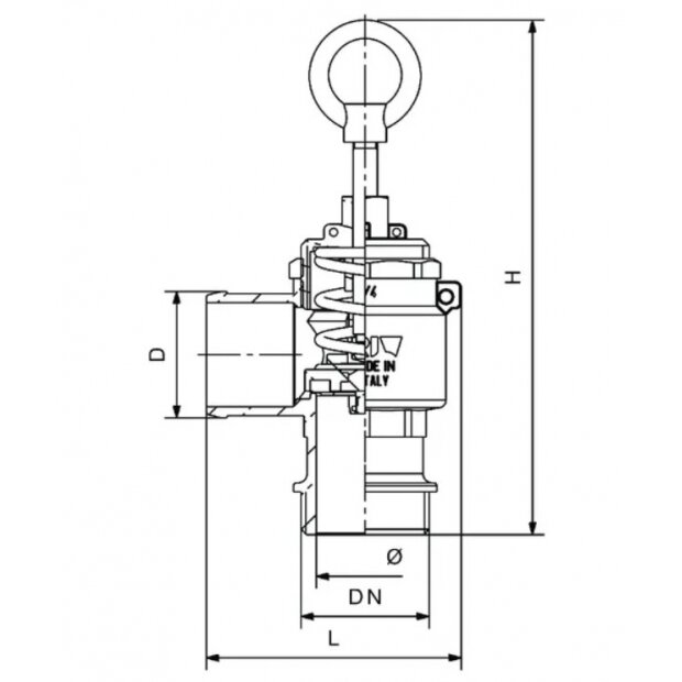 Vožtuvas kalib. RIV90250 2" RIV2502000 1 Vožtuvas kalib. RIV90250 2" RIV2502000 1