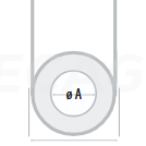 Žarna silikoninė 14x25mm 2200/0169 1