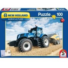 Dėlionė SCHMIDT traktorius New Holland 100 detalių SH56081