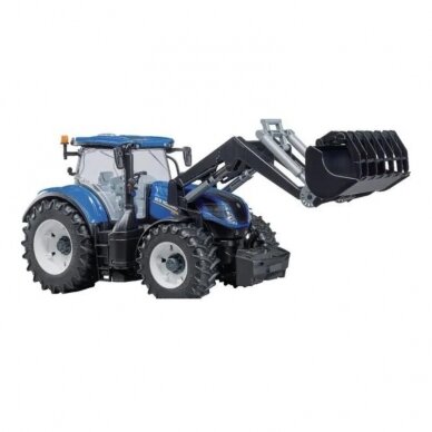 Žaislas BRUDER traktorius su frontaliniu krautuvu New Holland 1992-03121 U03121 3