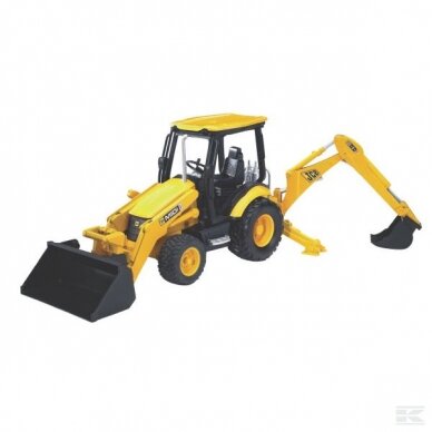 Žaislas BRUDER traktorius su frontaliniu krautuvu ir ekskavatoriumi JCB U02427