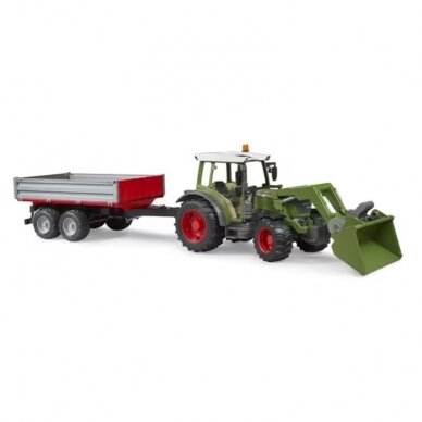 Žaislas U02182 traktorius su frontaliniu krautuvu ir priekaba Fendt Vario 211 1
