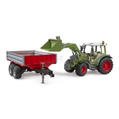 Žaislas U02182 traktorius su frontaliniu krautuvu ir priekaba Fendt Vario 211 3
