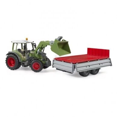 Žaislas U02182 traktorius su frontaliniu krautuvu ir priekaba Fendt Vario 211 5