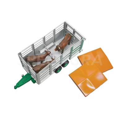 Žaislas U02227 gyvulių priekaba Cattle trailer 1 Žaislas U02227 gyvulių priekaba Cattle trailer 1