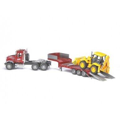 Žaislas Bruder Mack Granite sunkvežimis su priekaba U02813