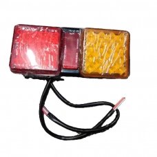 Žibintas galinis LED LT105 2skyr. 217x96mm