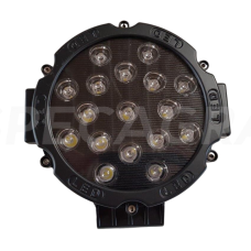 Žibintas LED 12/24V, 51W apvalus,juodas TR-7051 Žibintas LED 12/24V, 51W apvalus,juodas TR-7051