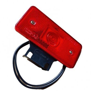 Žibintas atšv. LED LP-7 raud.