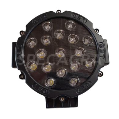 Žibintas LED 12/24V, 51W apvalus,juodas TR-7051 Žibintas LED 12/24V, 51W apvalus,juodas TR-7051