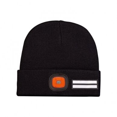 Žieminė kepurė su LED 170lm King Tony 1 Žieminė kepurė su LED 170lm King Tony 1