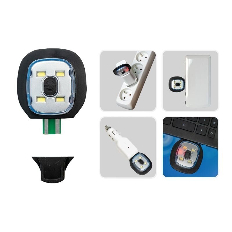 Žieminė kepurė su LED 170lm King Tony 2 Žieminė kepurė su LED 170lm King Tony 2